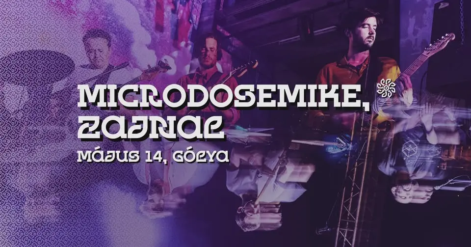 microdosemike x Zajnal koncert Budapesten (Gólya)